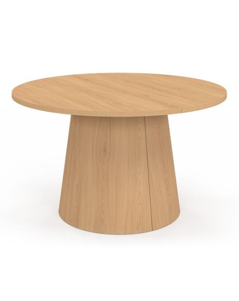 Mesita redonda Elvis de madera - 70x70x40 cm