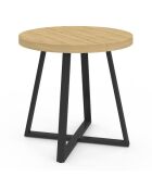 Table à manger ronde Sana - 80x80x75 cm