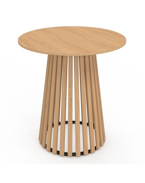 Table à manger ronde Camélia - 80x80x75 cm