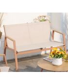 Muebles de jardín de lino de 4 plazas Sydney