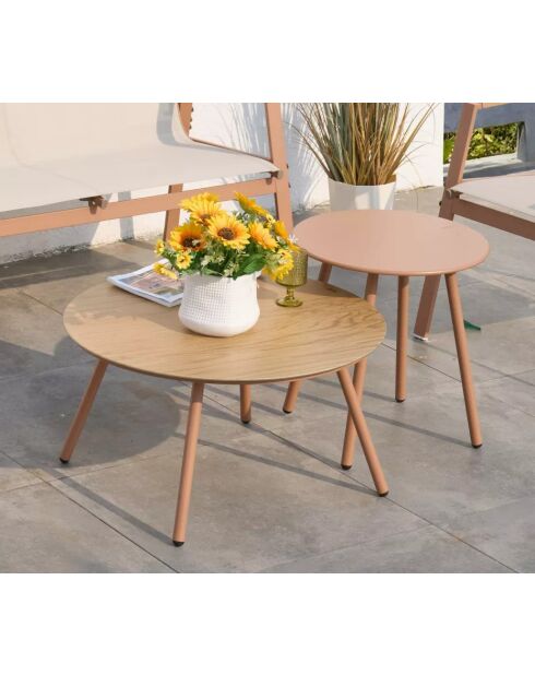 Muebles de jardín de lino de 4 plazas Sydney