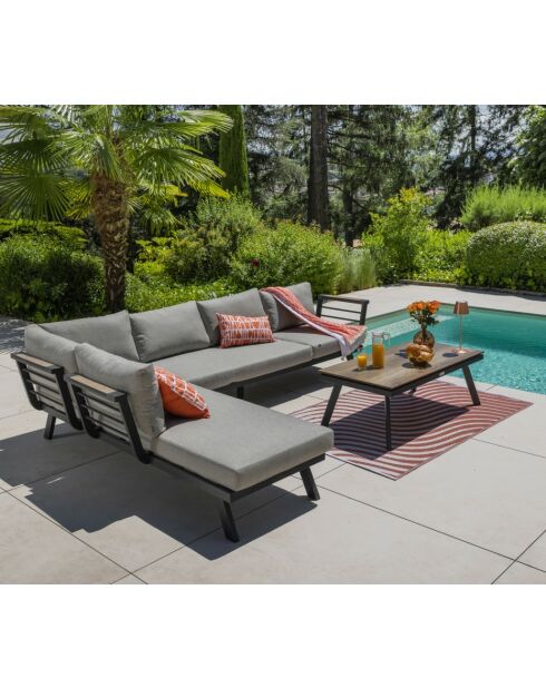 Muebles de jardín modulares Carmel de 6 plazas