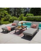 Muebles de jardín modulares Carmel de 6 plazas