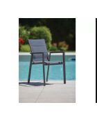 Ensemble repas Naples chêne : Table + 8 Chaises carmel