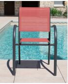 Essgruppe Honfleur XL aus Eichenholz: 1 Tisch und 8 Beziers Terrakottastühle