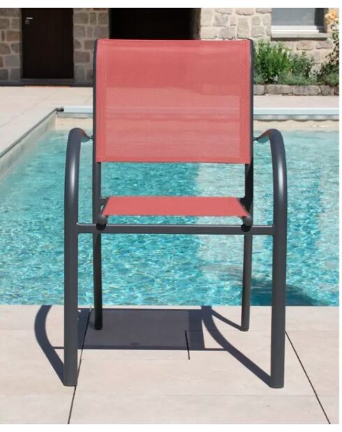 Essgruppe Honfleur XL aus Eichenholz: 1 Tisch und 8 Beziers Terrakottastühle