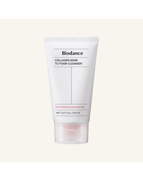 In Reinigungsschaum verwandelte Kollagenmaske - 150 ml