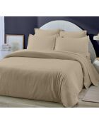 Housse de couette en flanelle de coton ficelle