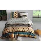 Parure housse de couette  en coton Palum multicolore