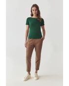 Pantalon  SUMIKO dark beige