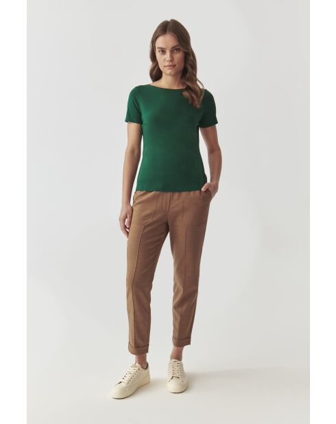 Pantalon SUMIKO dark beige