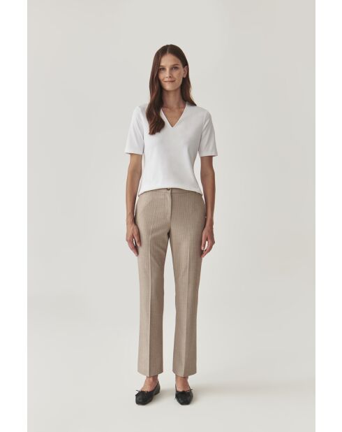 Pantalon  LATONI light grey melange