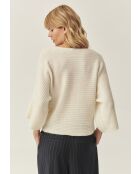 EMPIRE cremefarbener Pullover