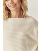 EMPIRE cremefarbener Pullover
