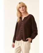 Chemise  SAMBA brown