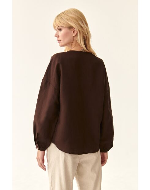 Chemise  SAMBA brown