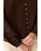 Chemise  SAMBA brown