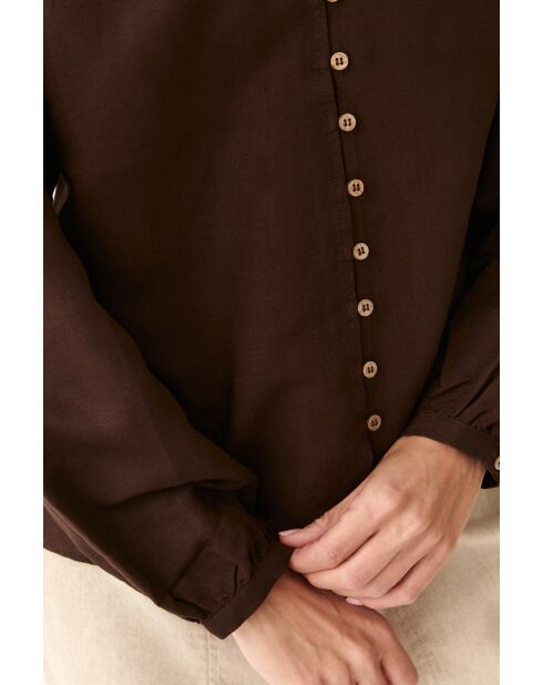 Chemise  SAMBA brown