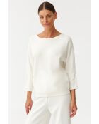 Jersey blanco roto PERLO
