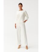 Jersey blanco roto PERLO