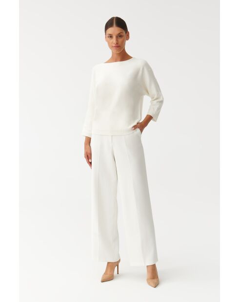 Jersey blanco roto PERLO