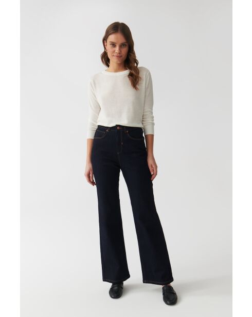 Top en maile ANABEL off white