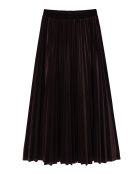 Jupe tricotée  LAMARA 1 maroon bordo