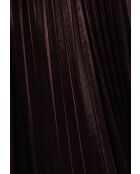 Jupe tricotée  LAMARA 1 maroon bordo