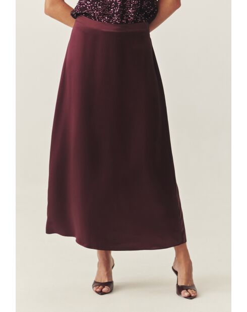 KASTANJEbruine bordrok LUKSA