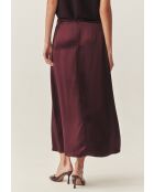 KASTANJEbruine bordrok LUKSA