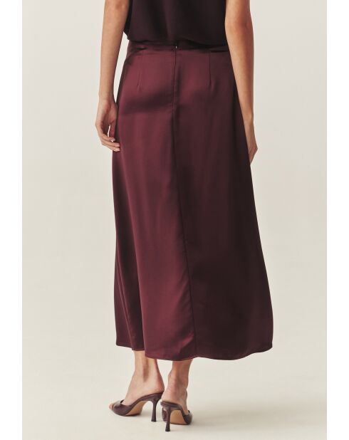 KASTANJEbruine bordrok LUKSA