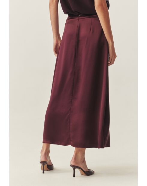 KASTANJEbruine bordrok LUKSA