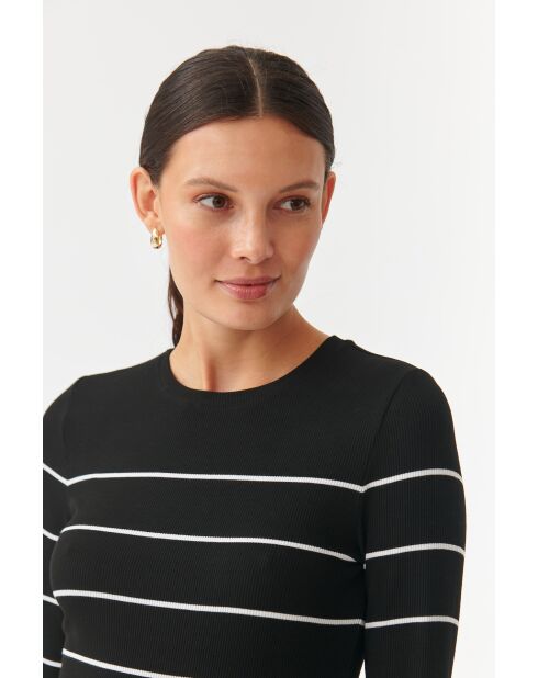 T-Shirt en maille BORSI black