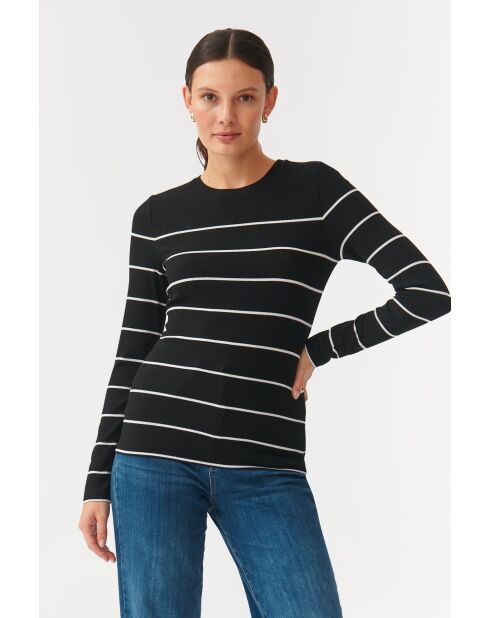 T-Shirt en maille BORSI black