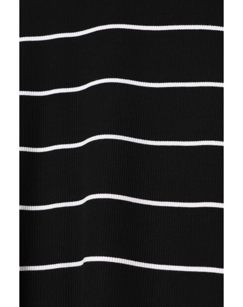 T-Shirt en maille BORSI black