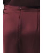 KASTANJEbruine bordrok LUKSA