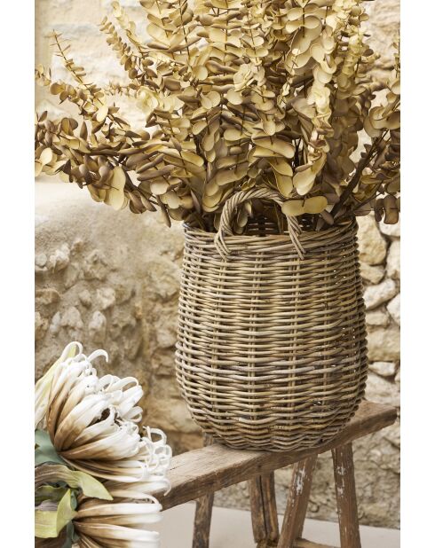 Branchage ceropia brun+ocre h120cm