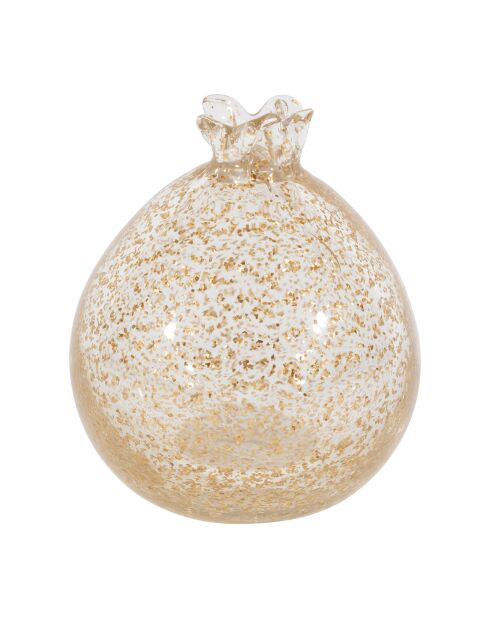 Vase  grenade doré - d1x110 cm