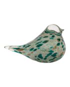 Presse-pap moin serin émaillé +doré - h8cm