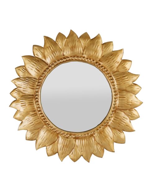 Espejo dorado Aureol - D.40cm
