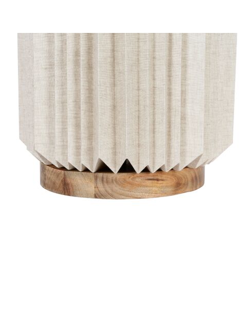 Lampe fontelo naturel - d39xh45cm