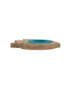 Vide-poche poisson amarres bleu - l23cm