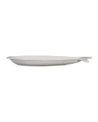 Plat poisson darcy blanc - 50x13.5cm