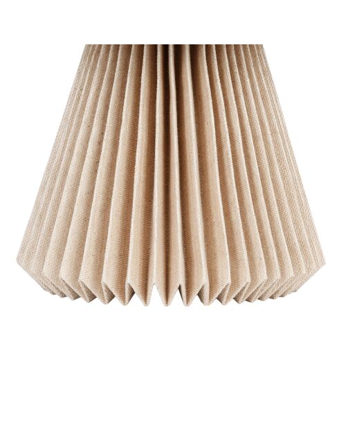 Lampe fontelo beige - d33xh33cm
