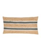 Coussin sumatra naturel/sauge - 80x38cm