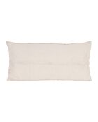 Coussin sumatra naturel/sauge - 80x38cm