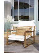 Coussin sumatra naturel/sauge - 80x38cm