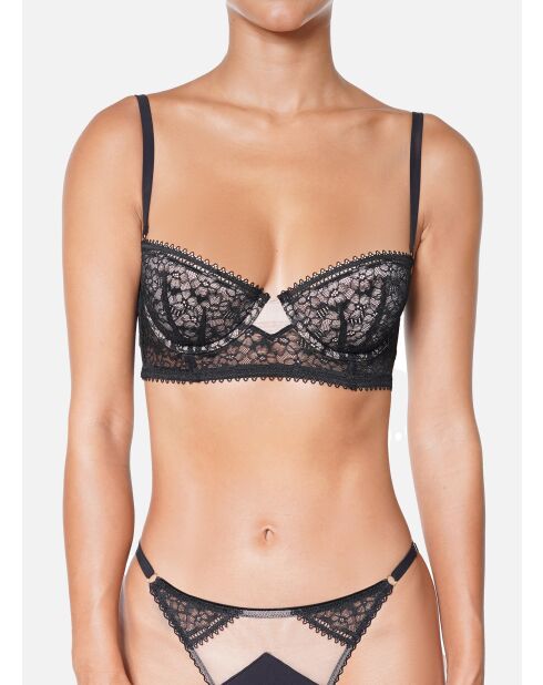 Zazie Balkon-BH, schwarz