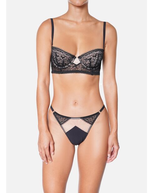 Zazie Balkon-BH, schwarz