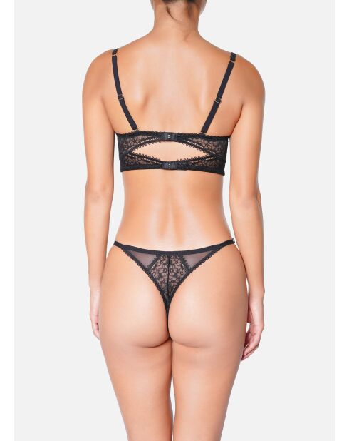 Zazie Balkon-BH, schwarz